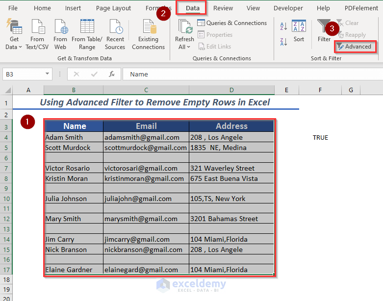 How to Remove Empty Rows in Excel (11 Easy Ways) ExcelDemy