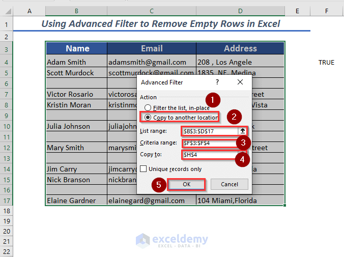 How to Remove Empty Rows in Excel (11 Easy Ways) ExcelDemy