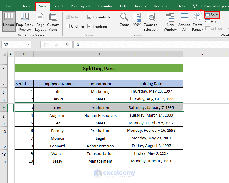 How to Freeze Rows and Columns at the Same Time in Excel ExcelDemy