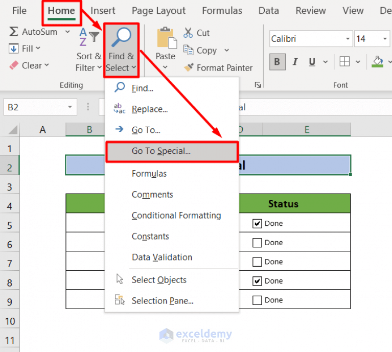 How to Remove Checkbox in Excel (6 Methods) ExcelDemy