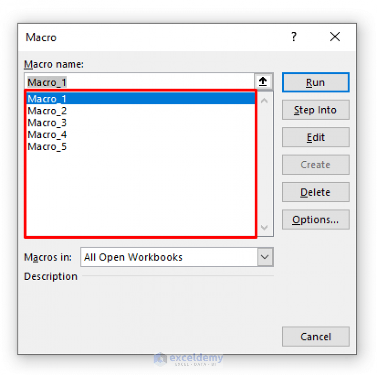 How to Remove Macros from Excel (5 Suitable Ways) ExcelDemy