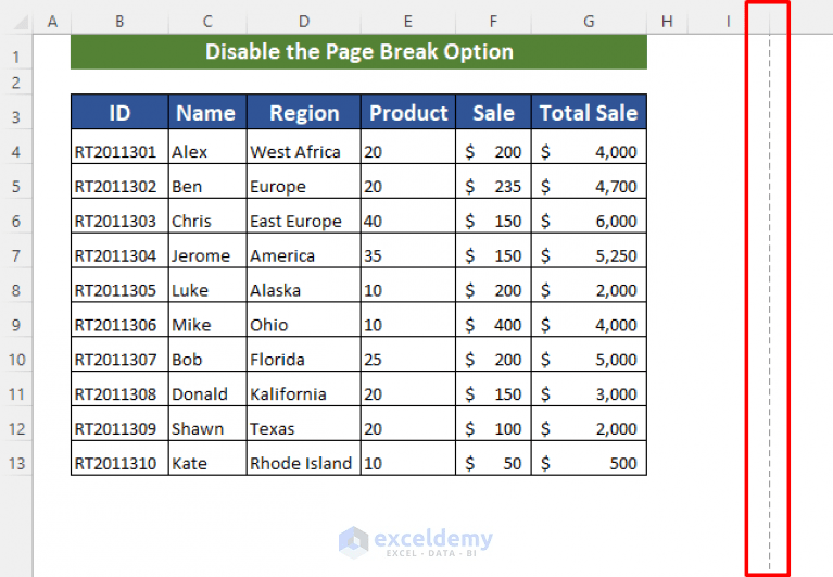 How to Remove Print Lines in Excel (4 Easy Ways) ExcelDemy