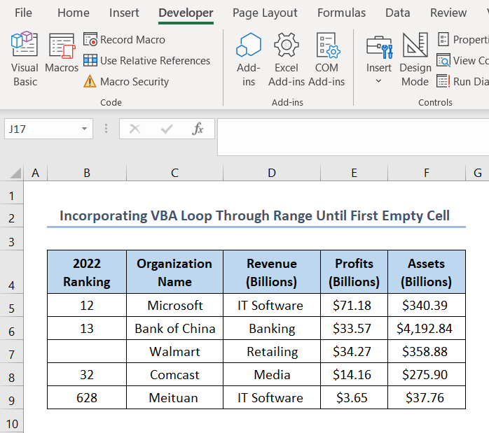 How to Use VBA for Each Cell in a Range in Excel (3 Methods)