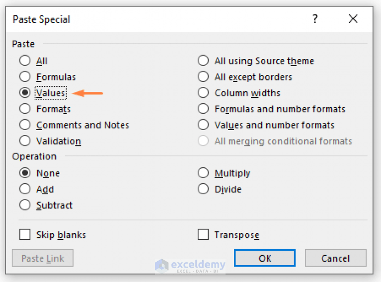 How to Remove Formulas in Excel 7 Easy Ways ExcelDemy