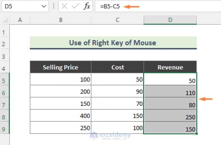 How to Remove Formulas in Excel 7 Easy Ways ExcelDemy