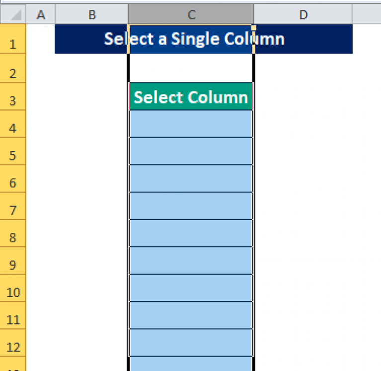 How to Apply VBA to Select Columns (3 Methods) ExcelDemy