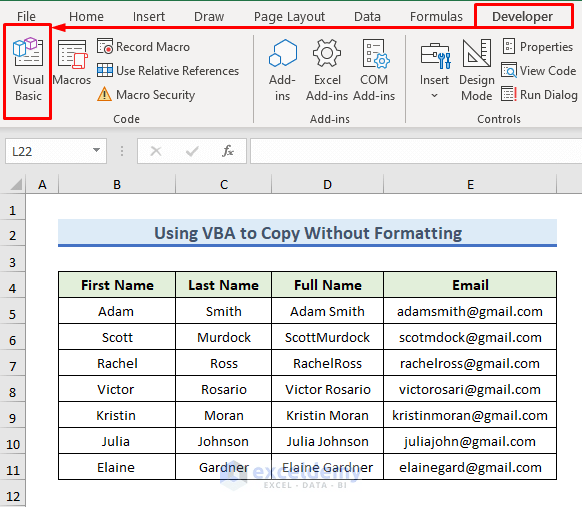 How to Use Excel VBA to Copy Range to Another Excel Sheet