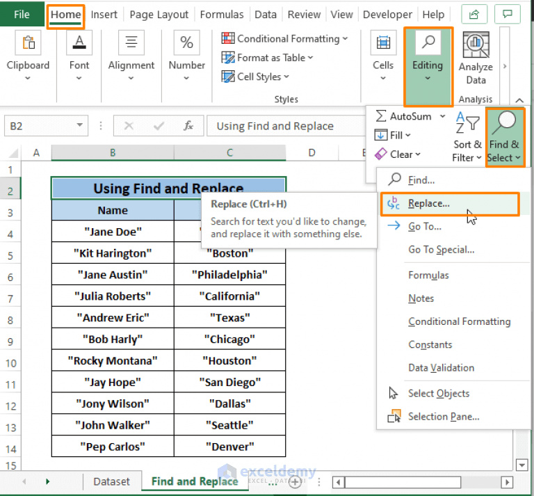 How to Remove Hidden Double Quotes in Excel (6 Easy Ways)