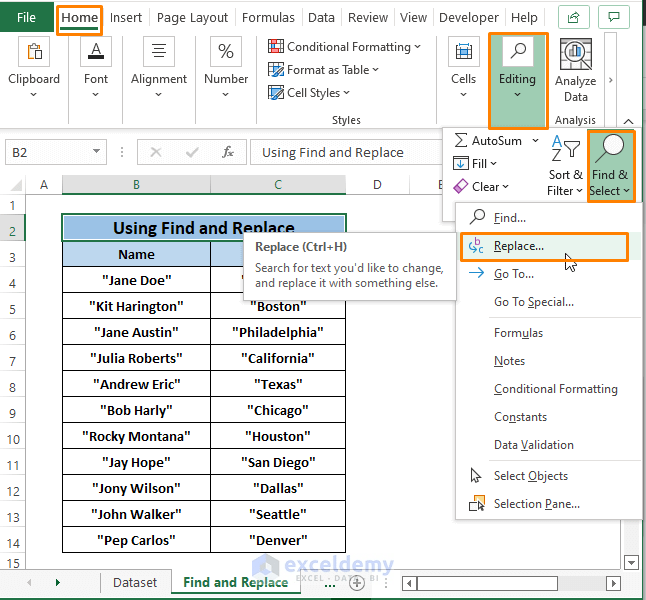 How to Remove Hidden Double Quotes in Excel 6 Easy Ways