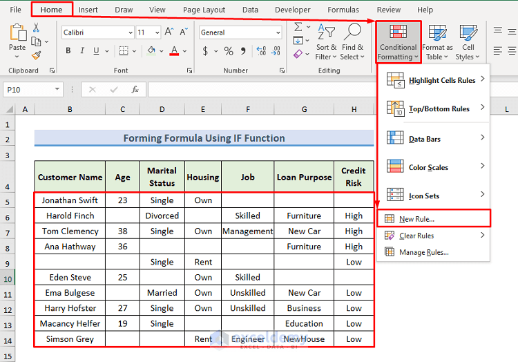 How to Highlight Row If Cell Is Not Blank (3 Methods) ExcelDemy