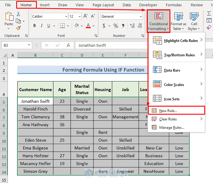 How to Highlight Row If Cell Is Not Blank (3 Methods) ExcelDemy