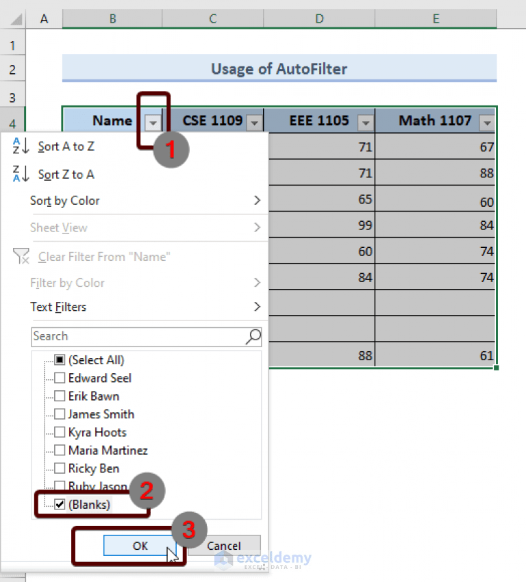 How to Delete Empty Cells in Excel (6 Methods) ExcelDemy
