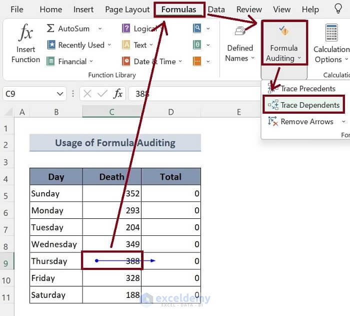 How to Remove Circular Reference in Excel (2 Ways) ExcelDemy