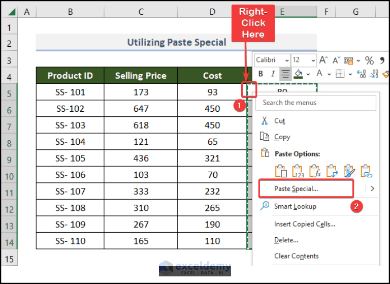 How to Remove Formulas in Excel (8 Easy Ways) ExcelDemy