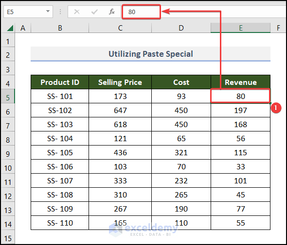 How to Remove Formulas in Excel (8 Easy Ways) ExcelDemy