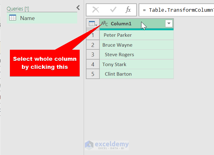How to Remove Space Before Text in Excel (4 Methods) ExcelDemy