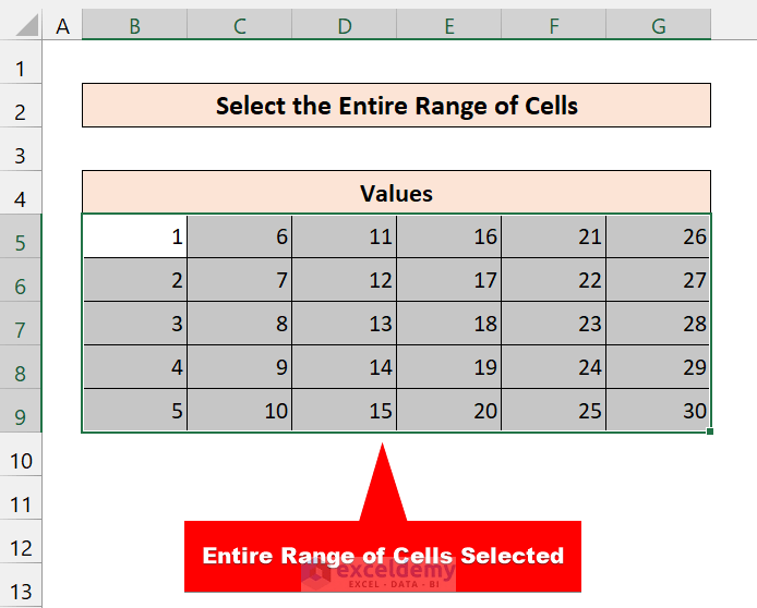 End of a Range Using VBA in Excel (With Examples) ExcelDemy