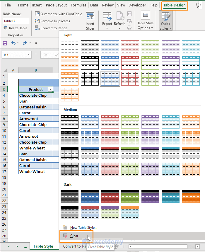 How to Remove Table from Excel (5 Easy Ways) ExcelDemy