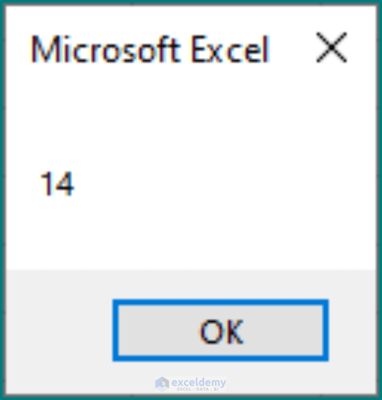 How to Find Last Row Using Excel VBA (5 Easy ways)