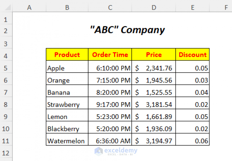 How to Use FLOOR Function in Excel (11 Examples) ExcelDemy