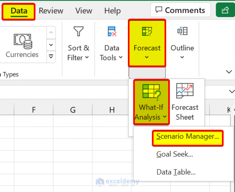 Scenario Analysis in Excel A Guide with 2 Sample Cases + Template