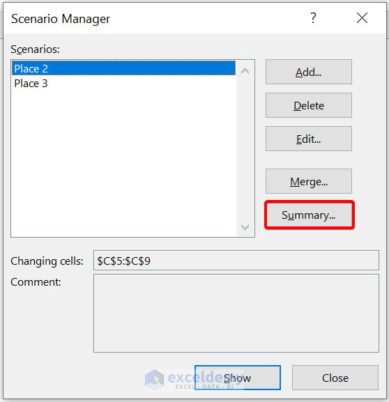 Scenario Analysis in Excel A Guide with 2 Sample Cases + Template