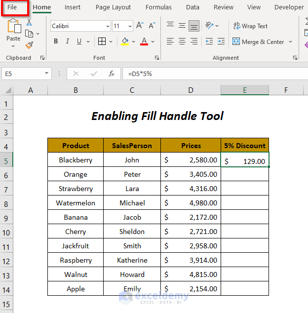 [Fix] Excel Fill Series Not Working (8 Causes with Solutions) ExcelDemy