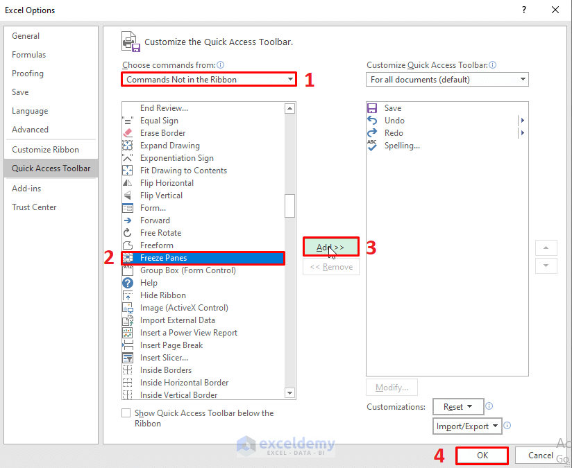 How to Freeze Header in Excel (Top 4 Methods) ExcelDemy