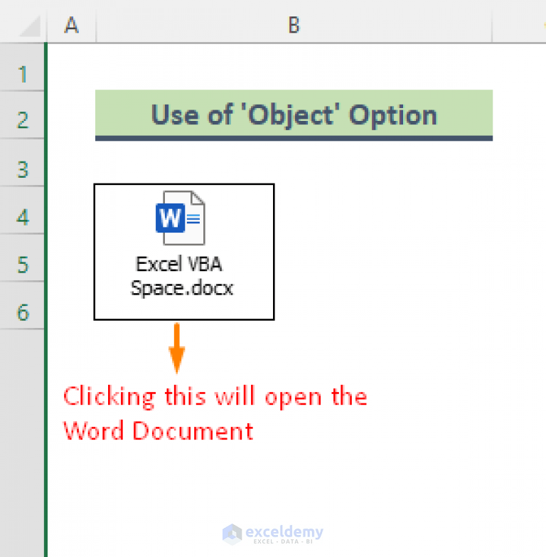 How to Link Word Document to Excel (2 Easy Methods) ExcelDemy