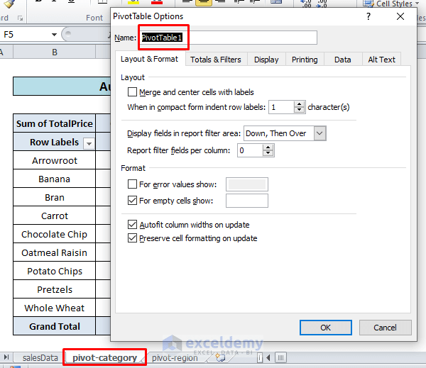How to Auto Refresh Pivot Table in Excel (2 Methods) ExcelDemy