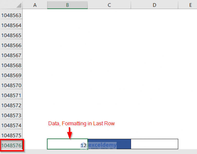 Cannot Insert Row in Excel (Quick 7 Fixes) ExcelDemy