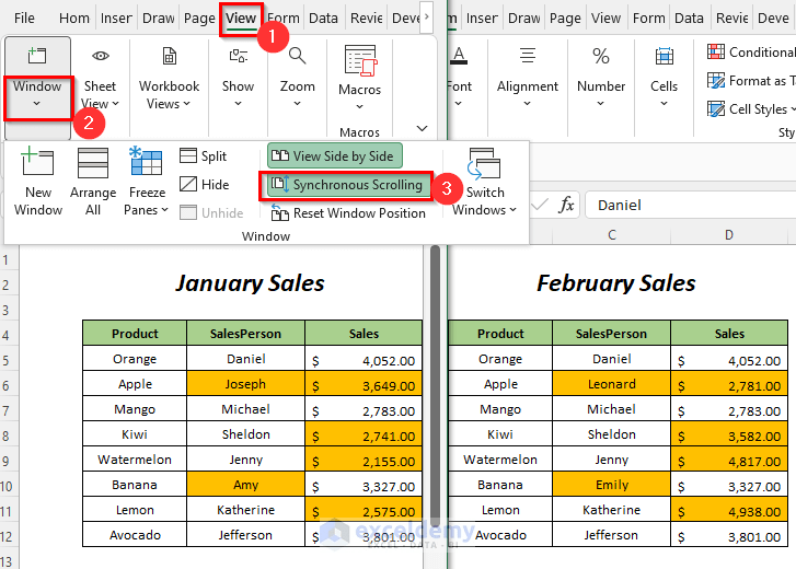 How to Compare Two Excel Sheets and Highlight Differences 7 Methods