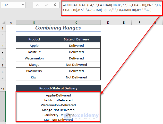 How to Concatenate Two Columns in Excel with Hyphen 9 Quick Methods