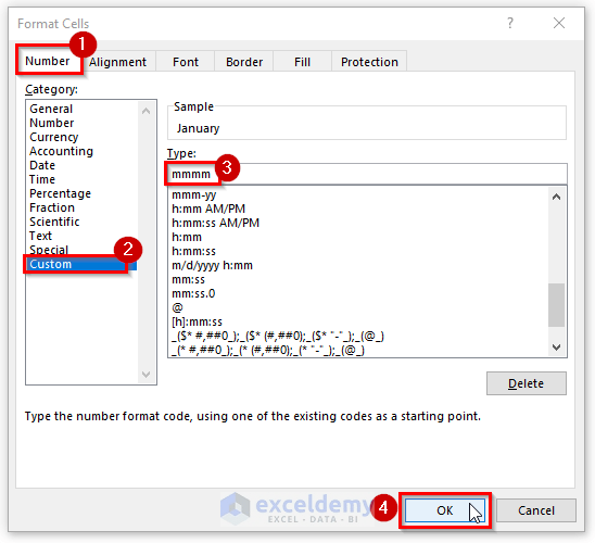 How to Extract Month from Date in Excel (5 Quick Ways) ExcelDemy