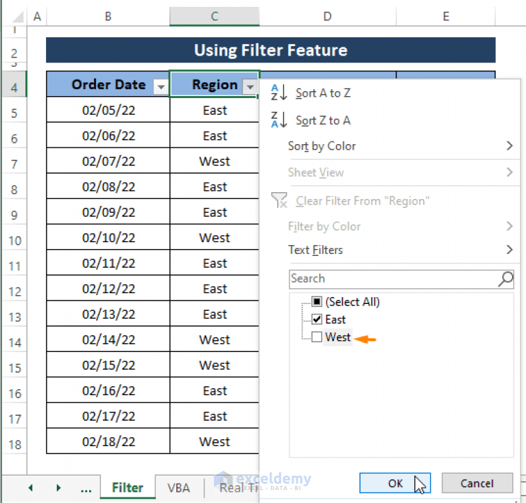 How to Hide Rows Based on Cell Value in Excel (5 Methods) ExcelDemy