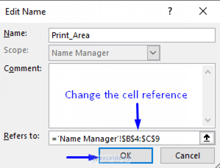 How to Change Print Area in Excel (5 Methods) ExcelDemy
