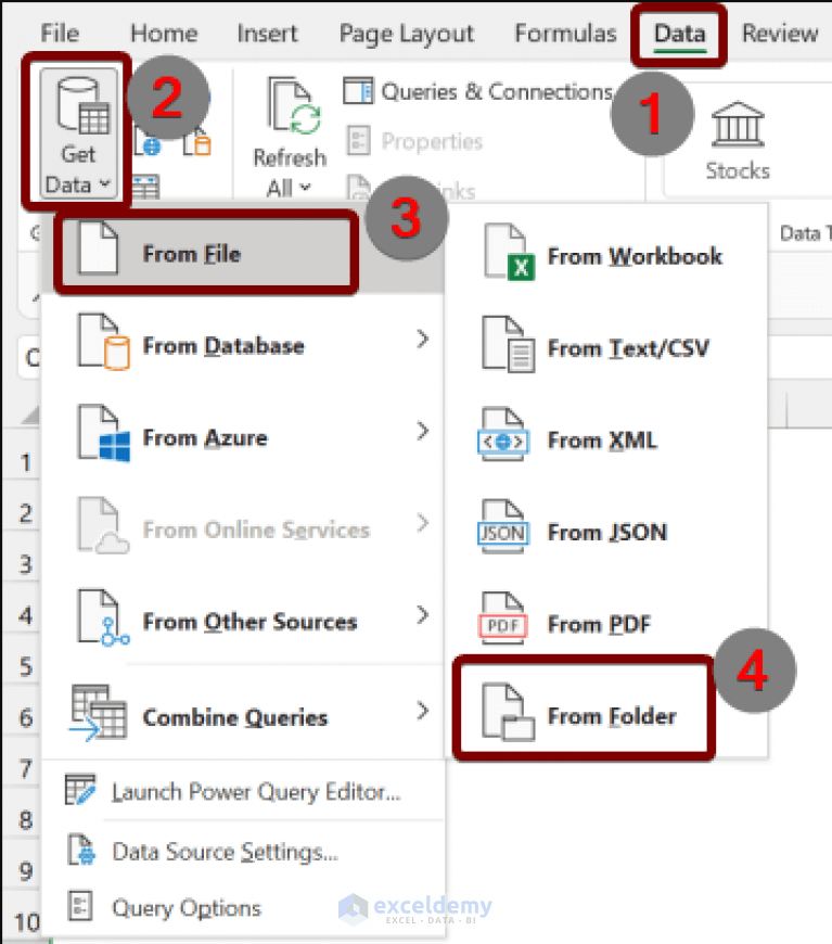 How to Combine Multiple Workbooks to One Workbook in Excel (6 Ways)