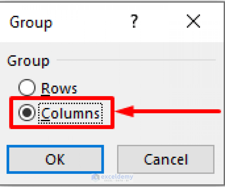 How to Hide Columns in Excel with Minus or Plus Sign (2 Quick Ways)