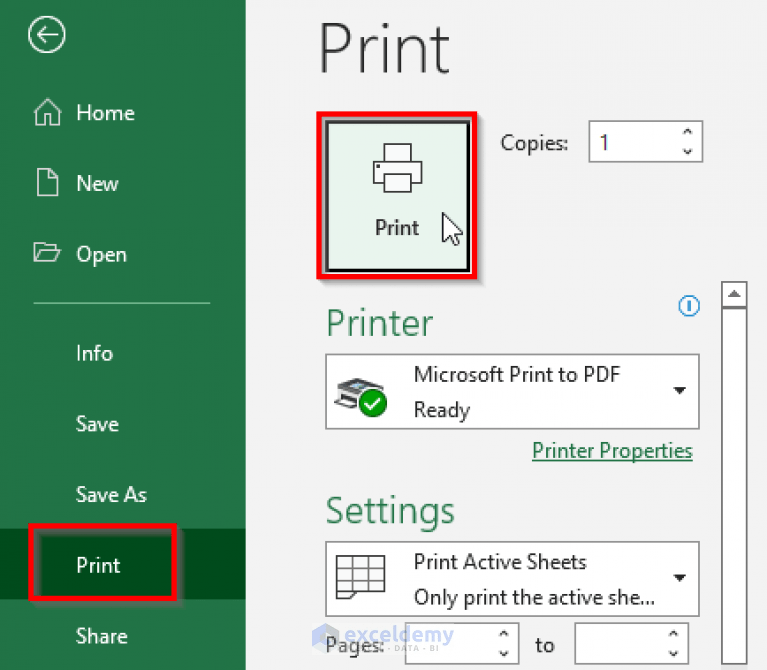 How to Print Excel Sheet with Lines (3 Easy Ways) ExcelDemy