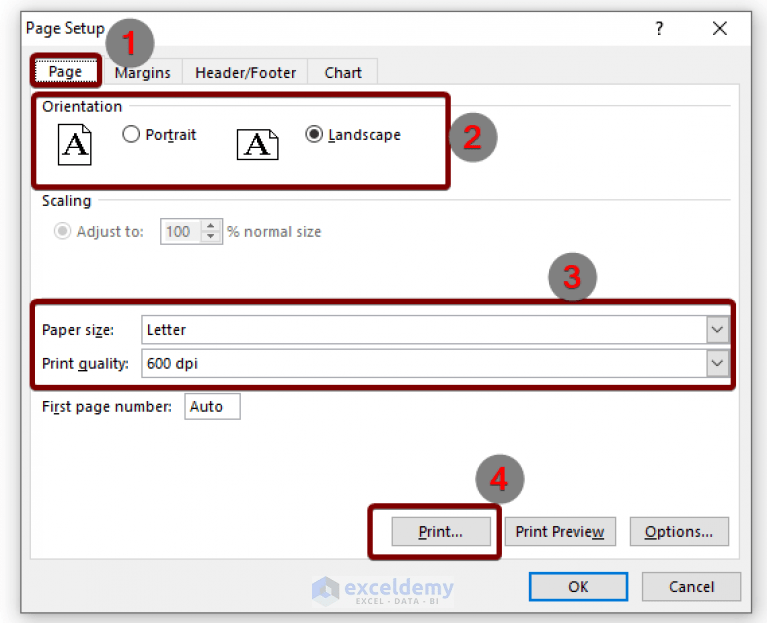 How to Print Graph in Excel (5 Ways) ExcelDemy