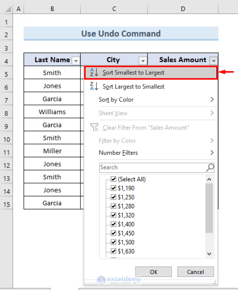 How to Remove Sort in Excel (3 Easy Methods) ExcelDemy