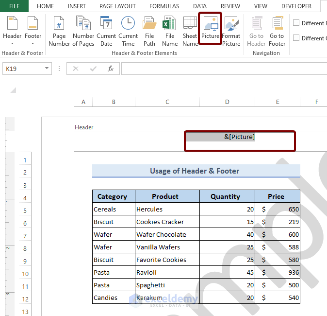 How to Remove a Watermark in Excel 3 Methods ExcelDemy
