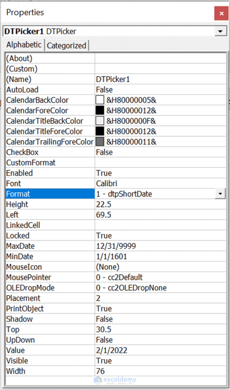 How to Insert a Date Picker in Excel (With StepbyStep Procedure)