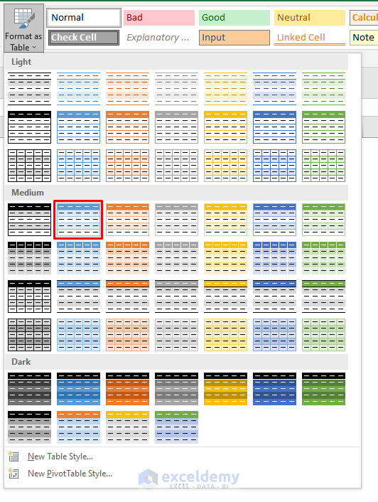 How to Insert Table in Excel (2 Easy and Quick Methods) ExcelDemy