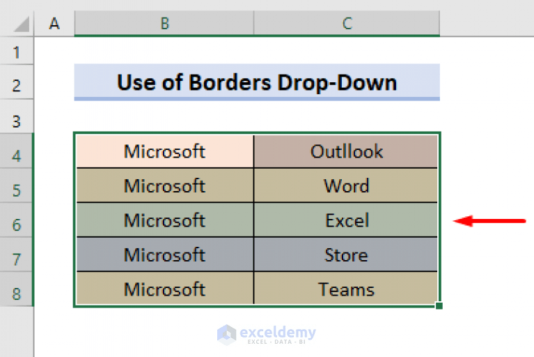 How to Remove Borders in Excel (4 Quick Ways) ExcelDemy