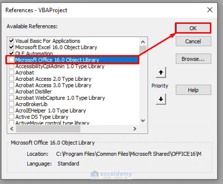 [Fixed] Can't Find Project or Library Error in Excel (3 Solutions)