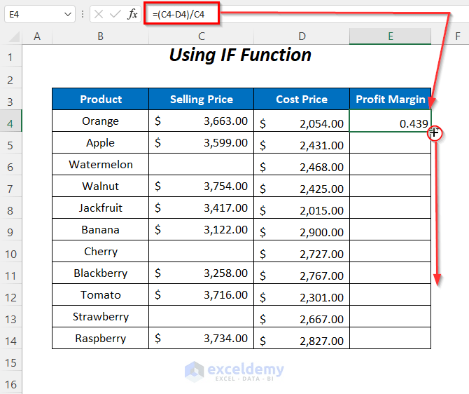 How to Ignore Blank Cells in Range in Excel (8 Ways) ExcelDemy