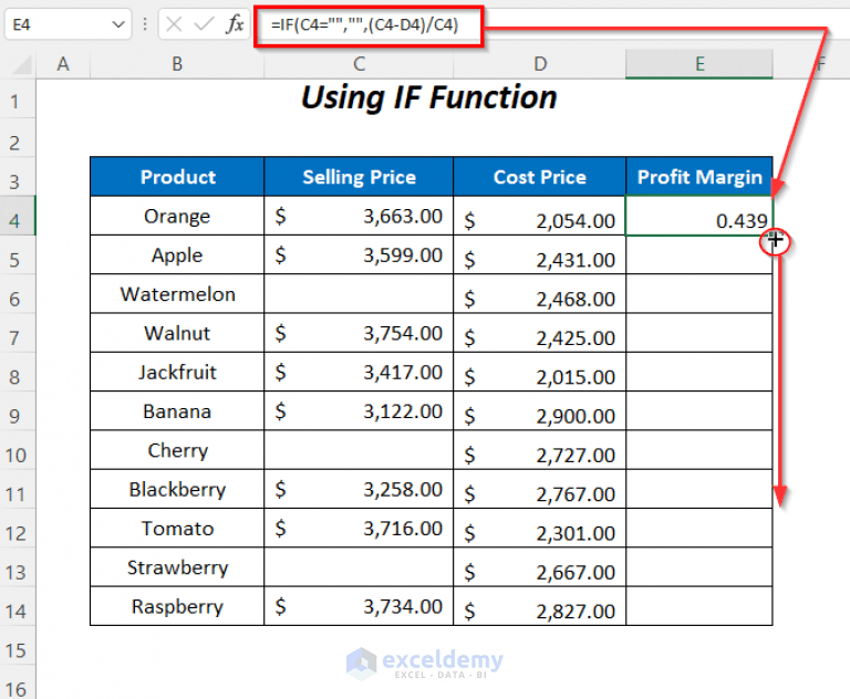 How to Ignore Blank Cells in Range in Excel (8 Ways) ExcelDemy