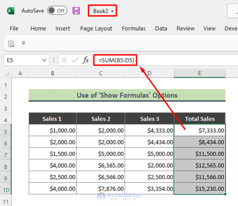 Copy and Paste Formulas from One Workbook to Another in Excel