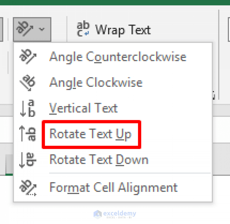 How to Write Vertically in Excel (2 Ways) ExcelDemy